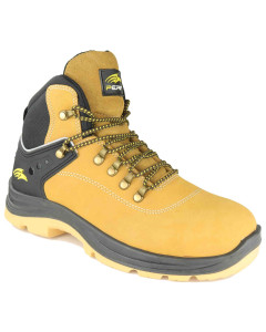 PERF PB1C Torsion Pro Steel Toe Cap Hiker Safety Boots - S3 SRC - Honey