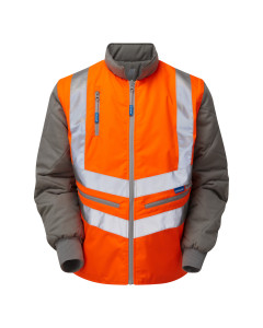 Pulsar PR498 ORG Interactive Body Warmer - Class 2, Rail Spec (Hi Vis Orange)