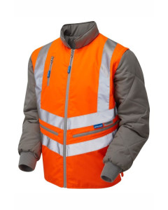 Pulsar PR498 ORG Interactive Body Warmer - Class 2, Rail Spec (Hi Vis Orange)
