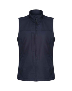 Regatta RG155 Women's Flux Softshell Bodywarmer (Navy) - Large / 14 - SALE