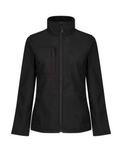Regatta RG192 Ladies Octagon II Soft Shell Jacket (Black) - 3XL / 20  - SALE