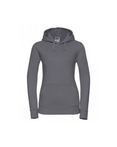 Russell Women's Authentic Hooded Sweat J265F (Convoy Grey) - Large - SALE