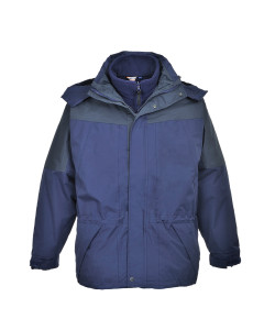 Portwest S570 Aviemore 3 in 1 Mens Jacket - Waterproof, Warm - Navy