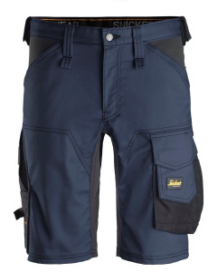 Snickers 6143 AllroundWork Stretch Work Shorts (Navy / Black)