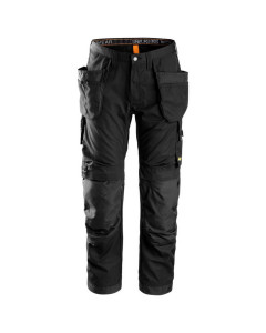 Snickers 6201 AllroundWork Work Trousers with Holster Pockets (Black) - 30 W 30 L (Snickers Size 88) - SALE