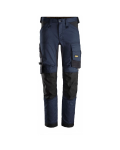 Snickers 6341 AllroundWork Stretch Work Trousers without Holster Pockets (Navy/Black)