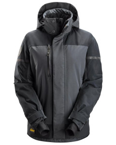 Snickers 1177 AllroundWork Women's Waterproof Insulated Jacket (Steel Grey)