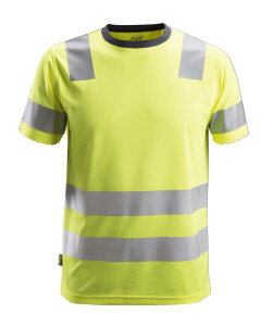 Snickers 2530 High-Vis T-Shirt Class 2 (Hi Vis Yellow)