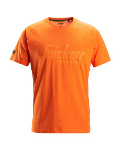 Snickers 2590 Logo T-Shirt (Warm Orange)