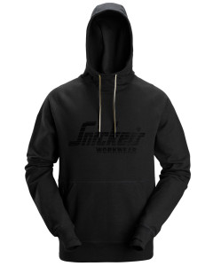 Snickers 2894 Logo Hoodie (Black)