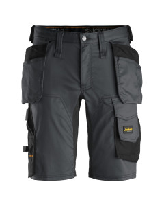 Snickers 6141 AllroundWork Stretch Shorts Holster Pockets Navy