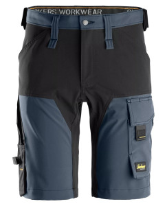 Snickers 6173 AllroundWork 4-way Stretch Shorts (Navy / Black)