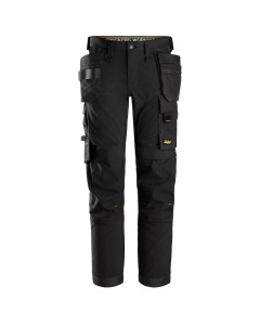 Snickers 6275 AllroundWork 4-way Stretch Trousers Holster Pockets (Black)