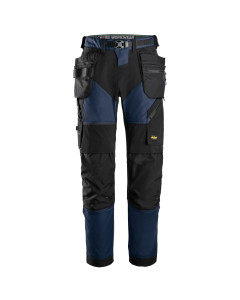 Snickers 6902 FlexiWork Work Trousers+ with Holster Pockets (Khaki