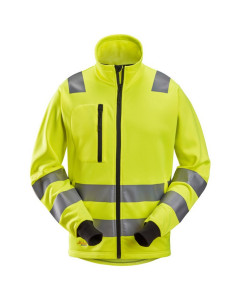 Snickers 8036 High-Vis Class 2/3 Full Zip Jacket (Hi Vis Yellow) - 2XL - SALE