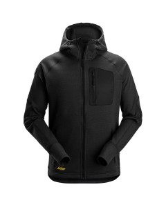 Snickers 8041 FlexiWork Fleece Hoodie (Black)