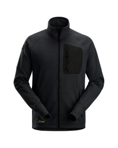 Snickers 8042 FlexiWork Fleece Jacket (Black)