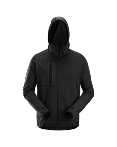 Snickers 8058 AllroundWork Full Zip Fleece Hoodie (Black)
