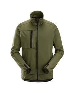 Snickers 8059 AllroundWork Full Zip Fleece Jacket (Khaki Green)