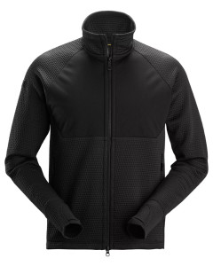 Snickers 8404 FlexiWork Midlayer Jacket (Black / Black)