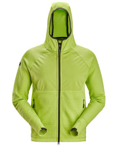 Snickers 8405 Flexiwork Full-Zip Midlayer Hoodie (Lime)