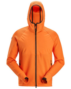 Snickers 8405 Flexiwork Full-Zip Midlayer Hoodie (Warm Orange)