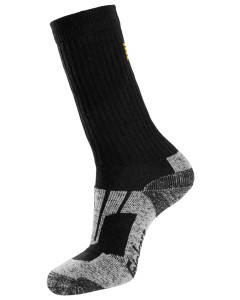 Snickers 9226 Zero-Waste Socks 2-Pack (Black / Aluminium Grey)