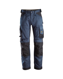 Snickers 6351 AllroundWork Stretch Loose fit Work Trousers (Navy/Black)