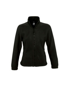 SOL'S 54500 Ladies North Fleece Jacket (Black) - Medium - SALE