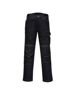 Portwest T601 PW3 Work Trousers (Black) - 46" Waist - Regular Fit - SALE