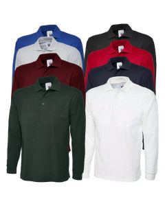 Uneek UC113 Long Sleeve Polo Shirt