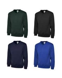Uneek UC204 Premium V-Neck Sweatshirt