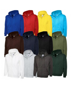Uneek UC504 Classic Full Zip Hooded Sweatshirt