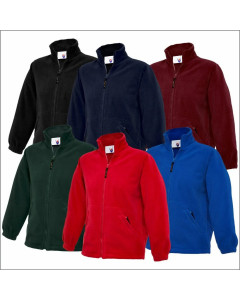 Uneek UC603 Children's Classic Full Zip Fleece Jacket - Unisex