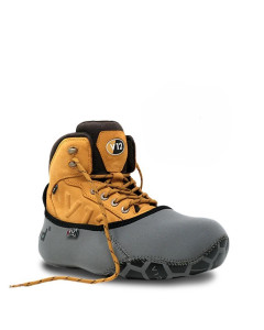 V12 Footwear V1503 MukGuard Graphite Reusable Overshoe - Pack of 10