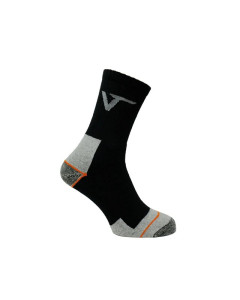 V12 Footwear VTSOK7 Vital Black Work Socks - Pack of 15 Pairs