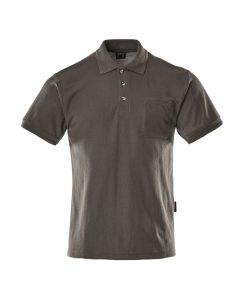 MASCOT 00783 Borneo Crossover Polo Shirt With Chest Pocket - Dark Anthracite