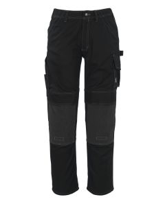 MASCOT 05079 Lerida Hardwear Trousers With Kneepad Pockets - Black