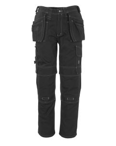 MASCOT 06131 Atlanta Hardwear Trousers With Holster Pockets - Black