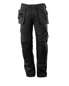 MASCOT 07379 Lindos Frontline Trousers With Holster Pockets - Black