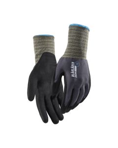 Blaklader 2934 Nitrile-Dipped Work Gloves - Grey (Pair)