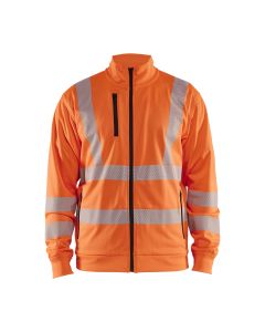 Blaklader 3563 Hi-Vis Sweatshirt Full-Zip - Orange
