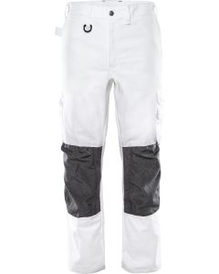 Fristads Cotton Trousers 268 BM - Painters Trousers (White)