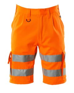 MASCOT 10049 Pisa Safe Classic Shorts - Hi-Vis Orange