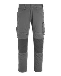 MASCOT 12179 Erlangen Unique Trousers With Kneepad Pockets - Dark Anthracite/Black
