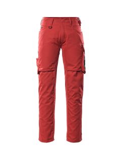 MASCOT 12579 Oldenburg Unique Trousers With Thigh Pockets - Red/Black