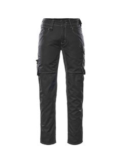 MASCOT 12579 Oldenburg Unique Trousers With Thigh Pockets - Black/Dark Anthracite
