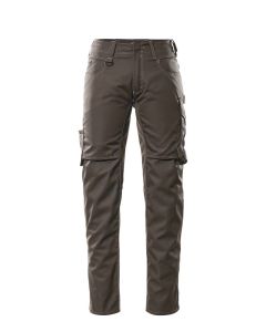 MASCOT 12579 Oldenburg Unique Trousers With Thigh Pockets - Dark Anthracite/Black