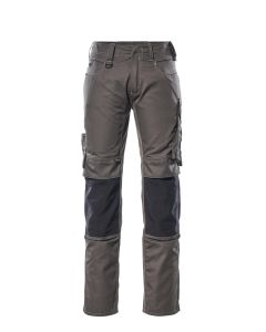 MASCOT 12679 Mannheim Unique Trousers With Kneepad Pockets - Dark Anthracite/Black