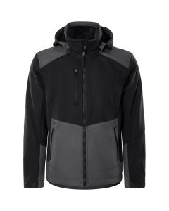 Fristads Softshell Stretch Winter Jacket - 4060 CFJ (Black/Grey)